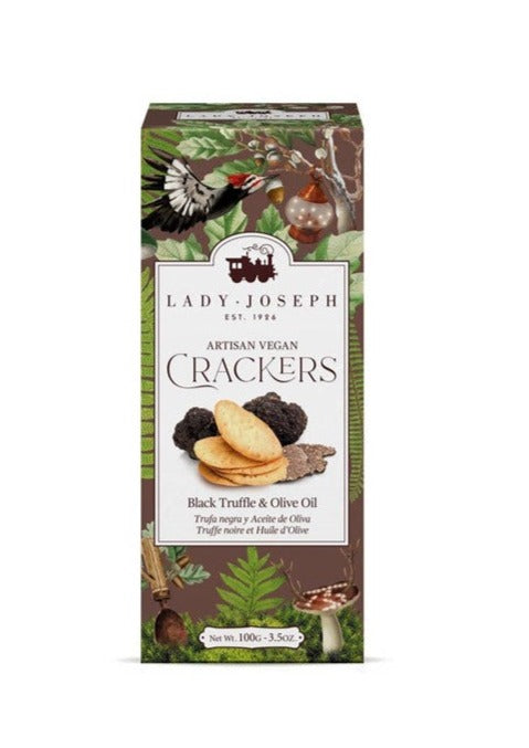 Crackers artesanales salados - Trufa y aceite de oliva