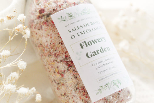 Sales de baño - Exfoliantes - Flowery Garden