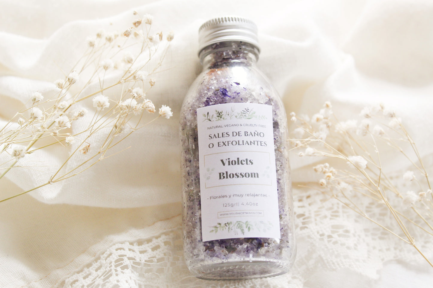 Sales de baño - Exfoliantes - Violets Blossom