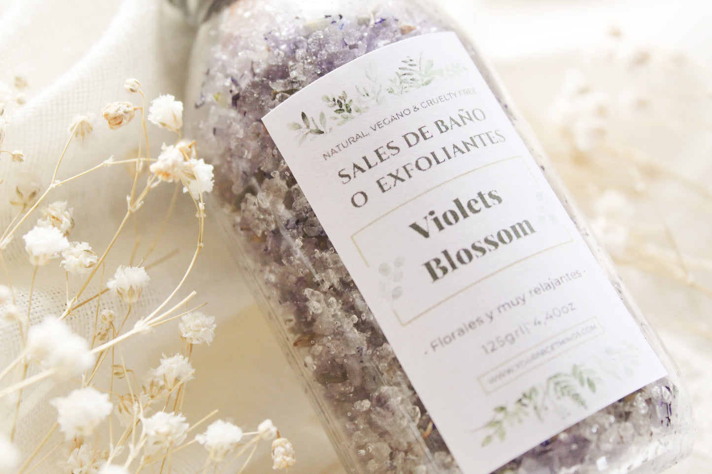 Sales de baño - Exfoliantes - Violets Blossom