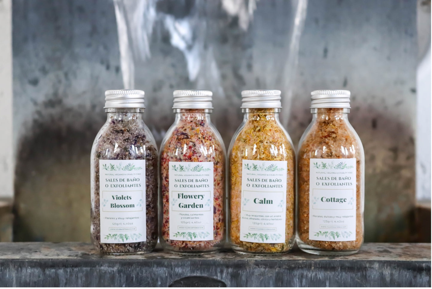 Sales de baño - Exfoliantes - Violets Blossom